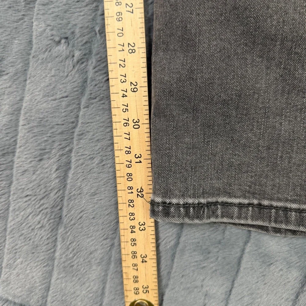 Levis 511 Slim Fit Grey Wash Stretch Denim Jeans Mens 33x34 04511-2139